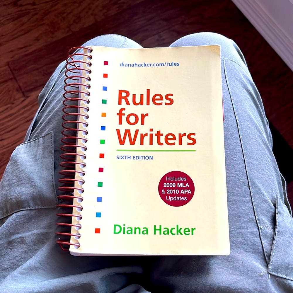 Rules for Writers Sixth Edition Diana Hacker book